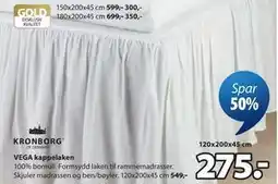 JYSK VEGA kappelaken tilbud