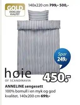 JYSK ANNELINE sengesett tilbud