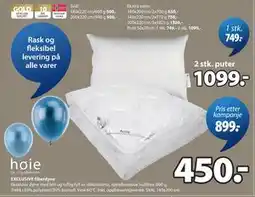 JYSK EXCLUSIVE fiberdyne tilbud