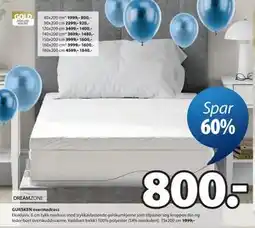 JYSK GURSKEN overmadrass tilbud