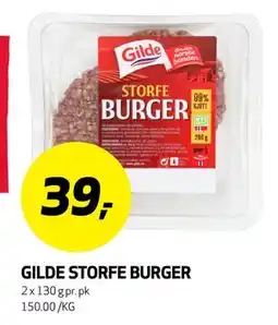 Bunnpris GILDE STORFE BURGER tilbud
