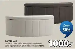 JYSK KAPPEL benk tilbud