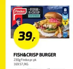 Bunnpris Fish&crisp burger tilbud