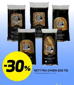 Bunnpris Rett fra ovnen god tid tilbud