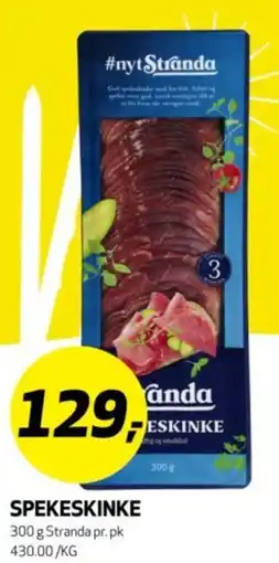 Bunnpris Spekeskinke tilbud