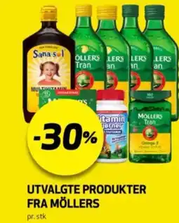 Bunnpris Utvalgte produkter fra möllers tilbud