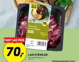 Bunnpris Lam strimler tilbud