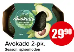 Spar Avokado 2-pk. season, spisemoden tilbud