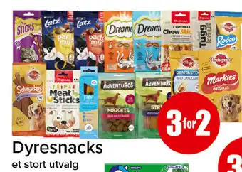 Spar Dyresnacks tilbud
