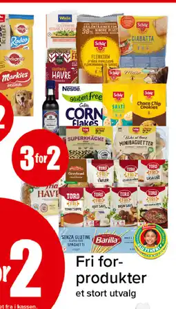 Spar Fri for- produkter tilbud