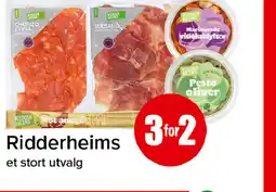 Spar Ridderheims et stort utvalg tilbud