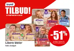 Spar Libero bleier tilbud