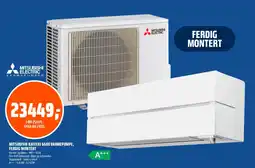 Coop Obs Mitsubishi kaiteki 6600 varmepumpe, ferdig montert tilbud