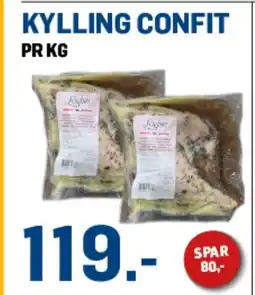 Price Lagerbutikk Kylling confit tilbud