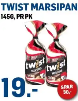 Price Lagerbutikk Twist marsipan tilbud