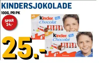 Price Lagerbutikk Kindersjokolade tilbud