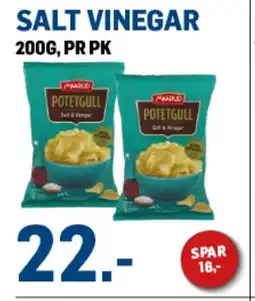 Price Lagerbutikk Salt vinegar tilbud