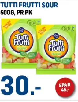 Price Lagerbutikk Tutti Frutti sour tilbud