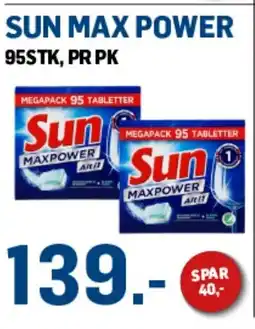 Price Lagerbutikk Sun Max power tilbud