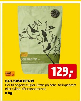 jem & fix Solsikkefrø tilbud