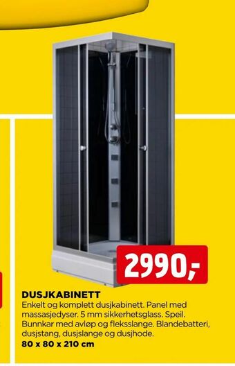 jem & fix Dusjkabinett tilbud
