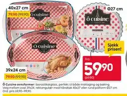 Rusta Ô Cuisine ovnsformer tilbud