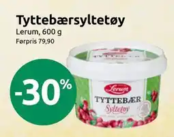 Joker Tyttebærsyltetøy tilbud