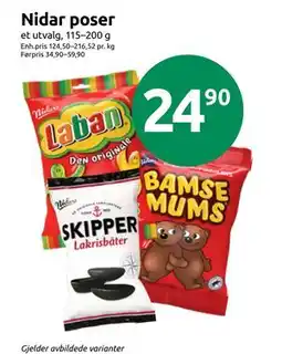 Joker Nidar poser tilbud