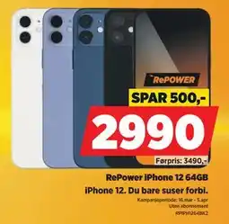 POWER RePower iPhone 12 64GB tilbud