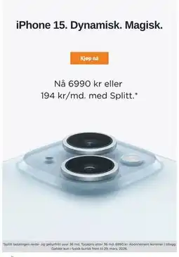 POWER iPhone 15 tilbud