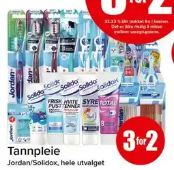 Spar Tannpleie tilbud