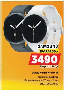 POWER Galaxy Watch8 44 mm BT tilbud