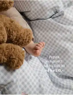 Kid Interiør Pepita sengesett tilbud