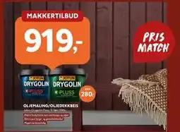Byggmakker OLJEMALING/OLJEDEKKBEIS tilbud