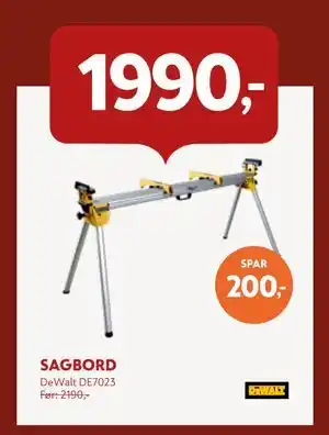 Byggmakker SAGBORD tilbud