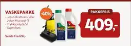 Byggmakker VASKEPAKKE tilbud