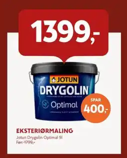 Byggmakker EKSTERIØRMALING tilbud