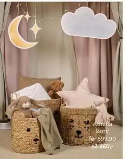 Kid Interiør Amelia kurv tilbud
