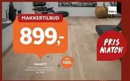 Byggmakker PARKETT tilbud