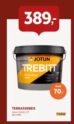 Byggmakker TERRASSEBEIS tilbud