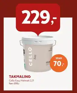 Byggmakker TAKMALING tilbud