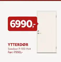 Byggmakker YTTERDØR tilbud