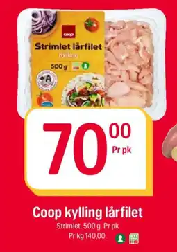 Coop Extra COOP Kylling lårfilet tilbud