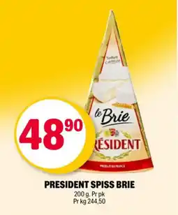 Coop Extra PRESIDENT Spiss brie tilbud