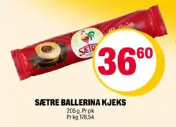 Coop Extra SÆTRE Ballerina kjeks tilbud