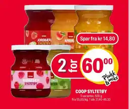 Coop Extra COOP Syltetøy tilbud