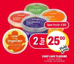 Coop Extra COOP Laks tilbehør tilbud