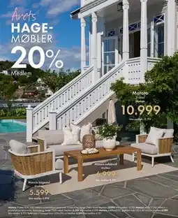 Fagmøbler HAGEMØBLER tilbud