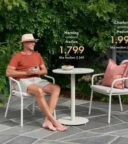 Fagmøbler Herning cafebord tilbud