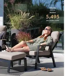 Fagmøbler Atlanta recliner tilbud